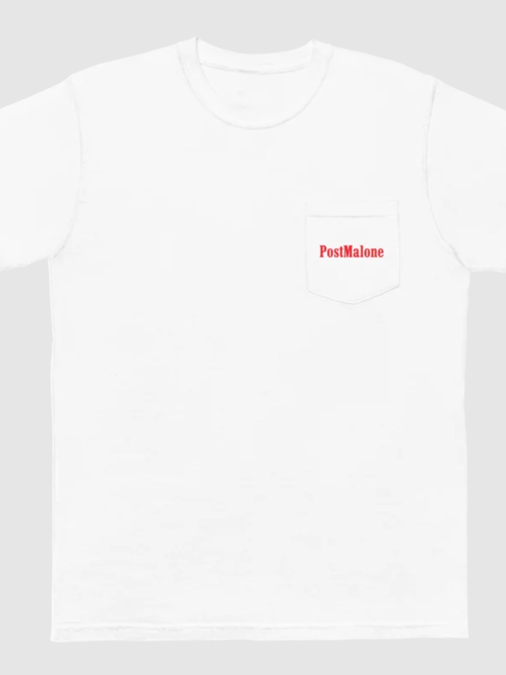 Post Malone Go Flex Tee White Pocket T‑Shirt